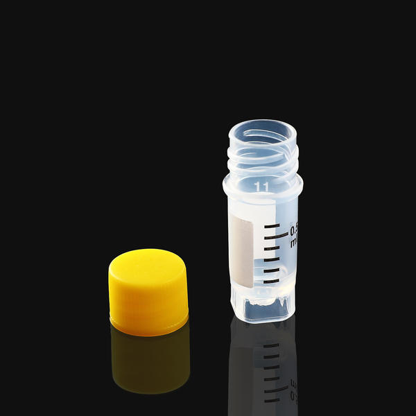 Cryogenic Vials 0.5ml Yellow