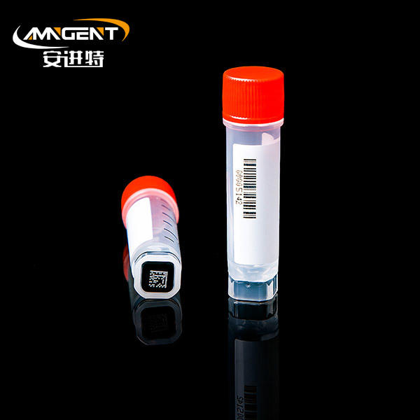 2D Cryogenic Vials 1.5ml Extorsion Red
