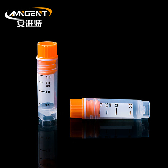 Traditional Cryogenic Vials 2.0ml Intorsion Orange